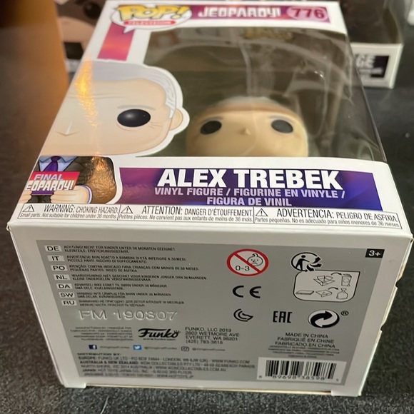 Pop! #776 ALEX TREBEK - Picture 8 of 9
